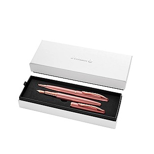 Pelikan Jazz Noble Elegance Rose kulspets- och reservoarpenna