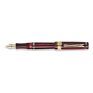 Caneta-tinteiro Nettuno 1911 Superba Ruby Celluloid