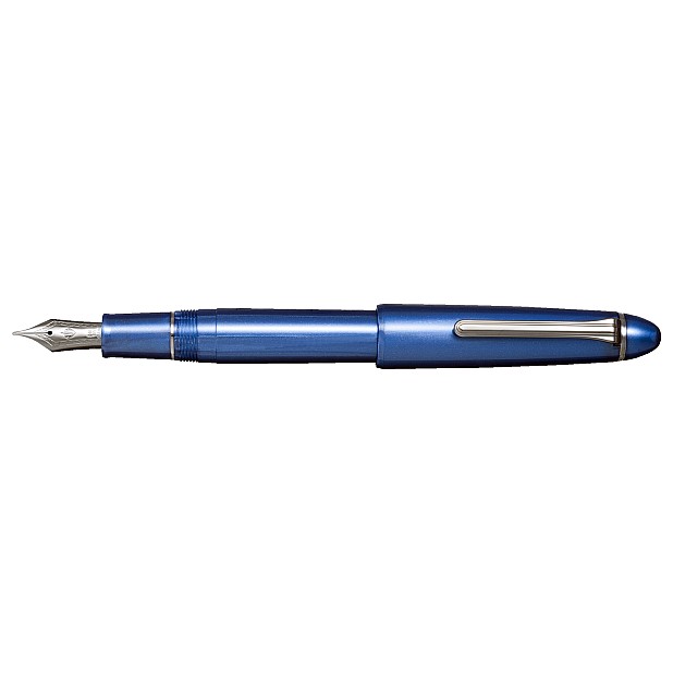 Sailor 1911L Ringless Metallic Simply Blue IP Fountain pen