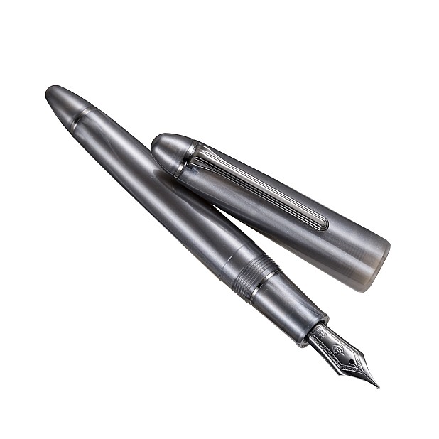 Sailor 1911L Ringless Metallic Simply Gray IP Fountain pen