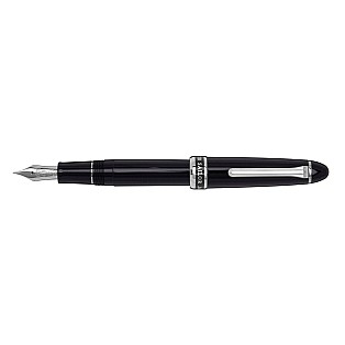 Sailor 1911L Black RT Naginata Togi Fountain pen