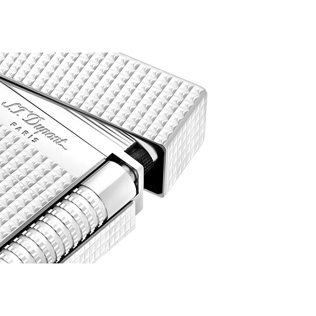 S.T. Dupont Le Grand Diamond Head Palladium Lighter