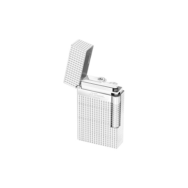 S.T. Dupont Le Grand Diamond Head Palladium Lighter