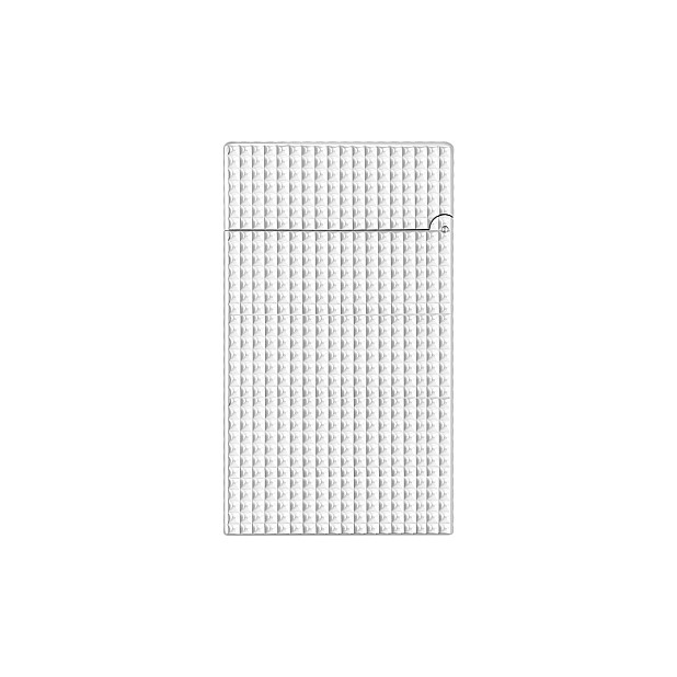 S.T. Dupont Le Grand Diamond Head Palladium Lighter