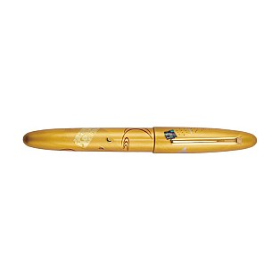 Taccia Kin-ji Maki-e Urushi Gyoku-in Biwa Vulpen