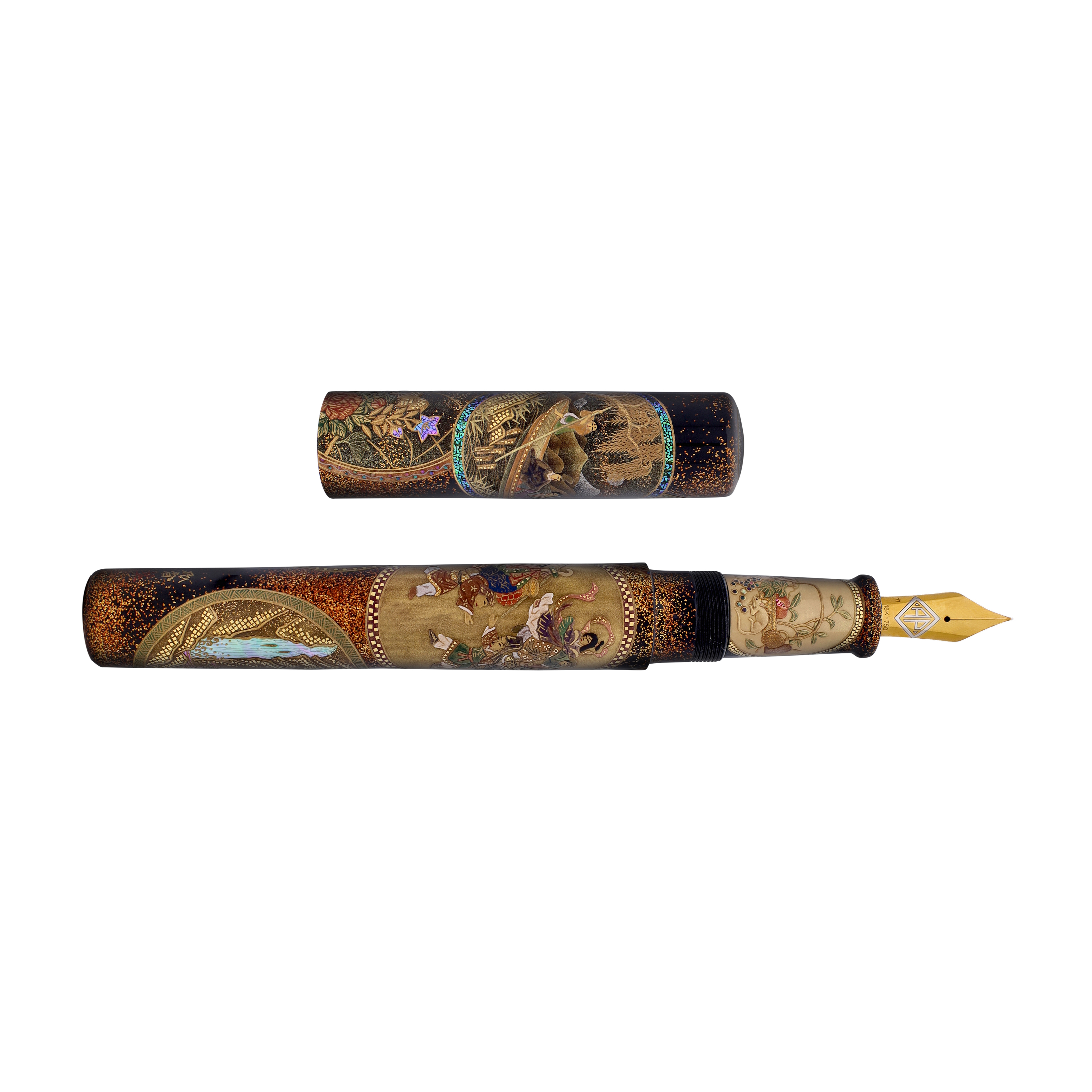 AP Limited Editions Maki-e The Connoisseur Satsuma Stories Pluma estilográfica