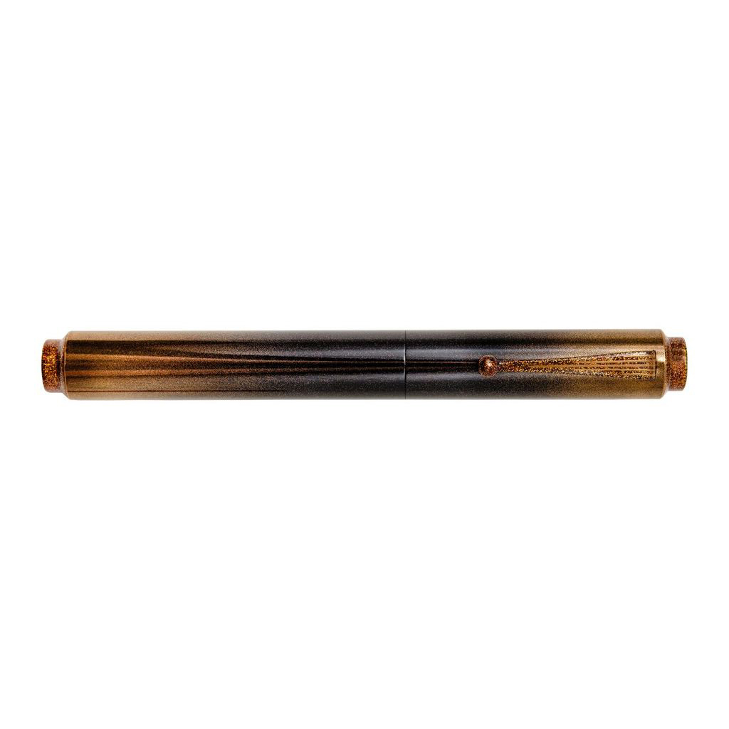 AP Limited Editions Maki-e The Writer Black Gold with Flowers Caneta de Tinta Permanente