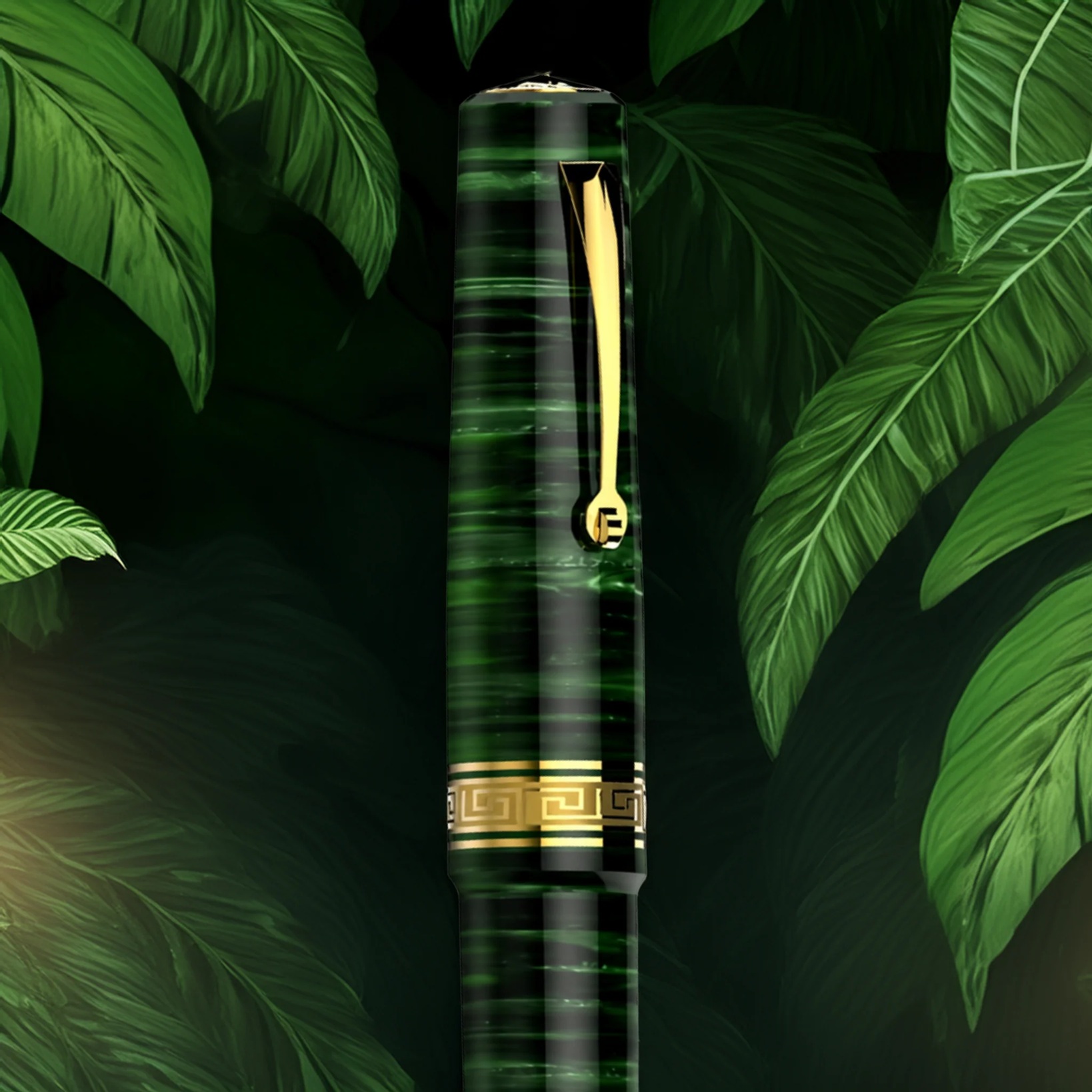 Armando Simoni Club Bologna Extra Forest Green Midorigi GT Fountain pen