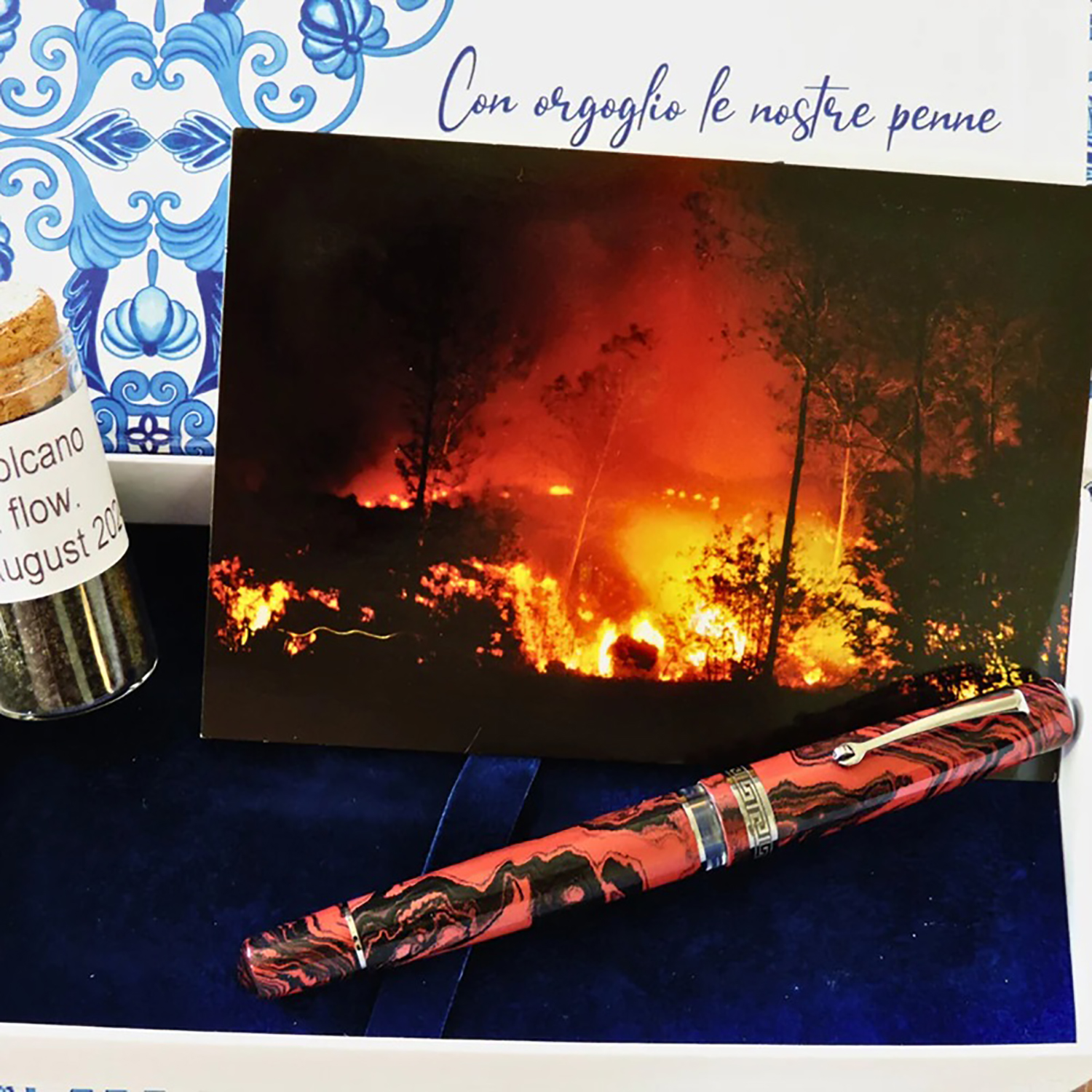 Armando Simoni Club Sicily Etna Magma Bespoke 2025 Fountain pen Armando Simoni Club Sicily Etna Magma Bespoke 2025 Fountain pen