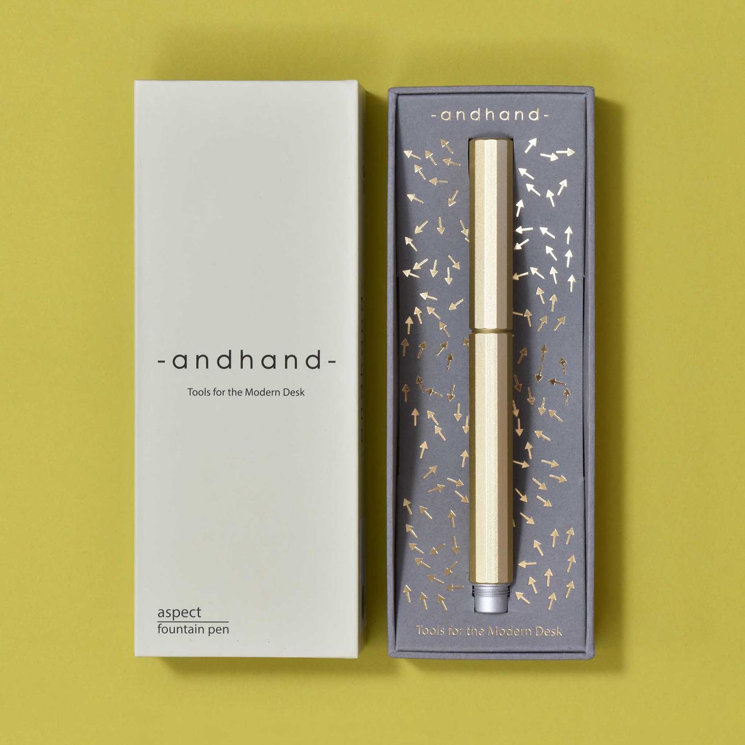 Andhand Aspect Gold Lustre Füllfederhalter