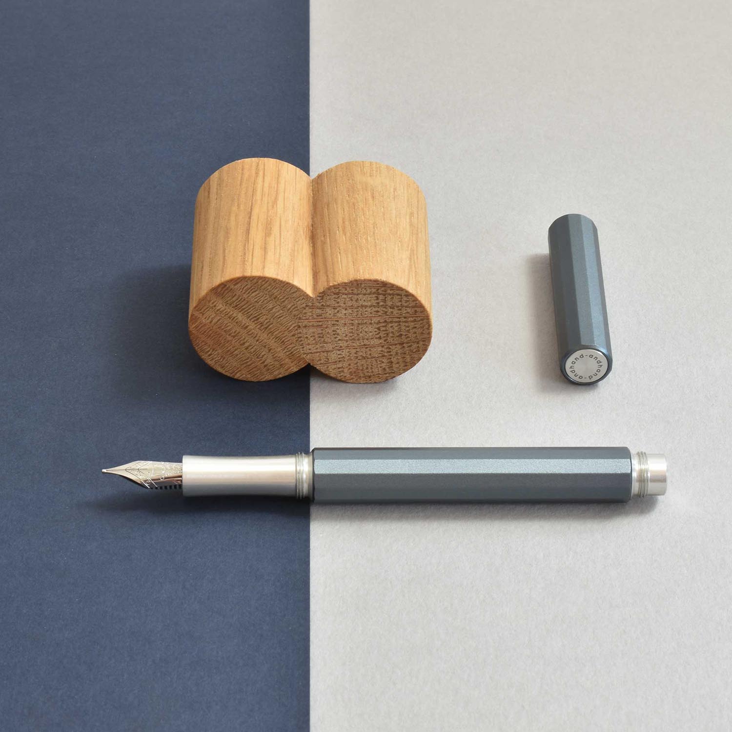 Andhand Aspect Slate Grey Fountain Pen