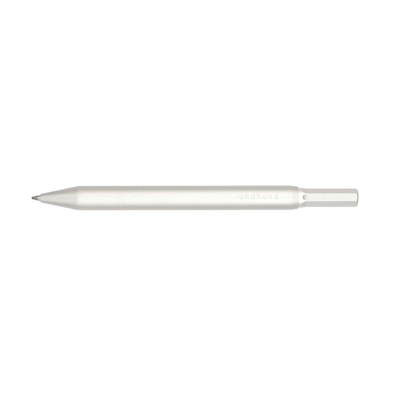 Andhand Method Silver Lustre Ballpoint Andhand Method Silver Lustre Ballpoint