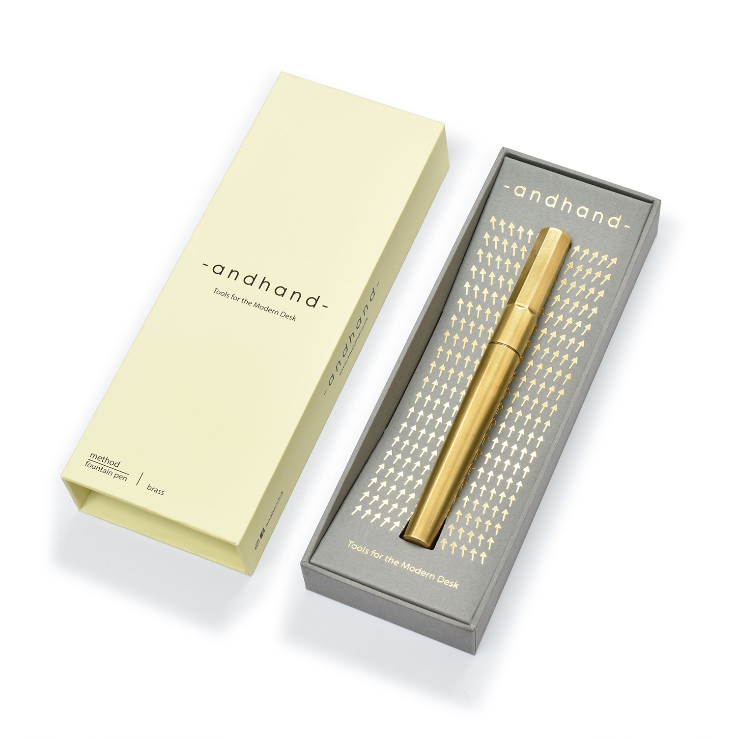 Andhand Method Brass Stylo Plume