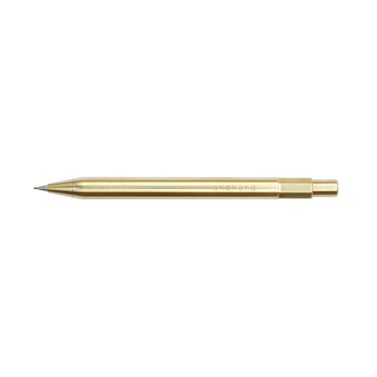 Andhand Method Brass Mechanical Pencil 0.5mm Andhand Method Brass Mechanical Pencil 0.5mm