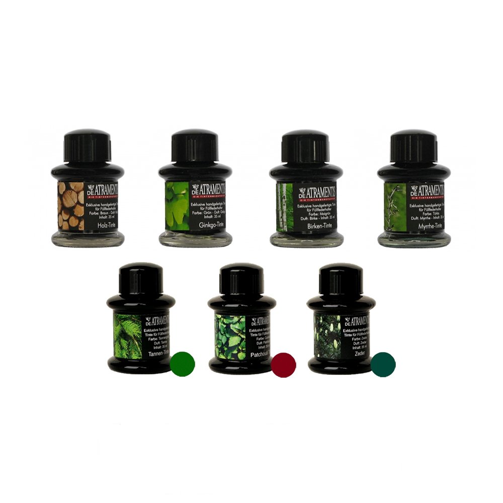 De Atramentis Scented Plants Ink - Ink Bottle (7 colors)