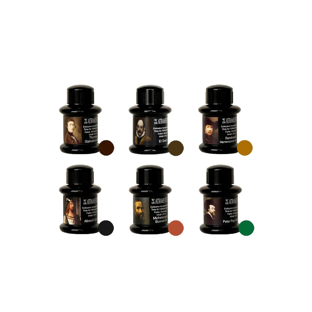 Buy De Atramentis Important People Artists Ink - Ink Bottle (6 colors) De Atramentis Important People Artists Ink - Ink Bottle (6 colors)