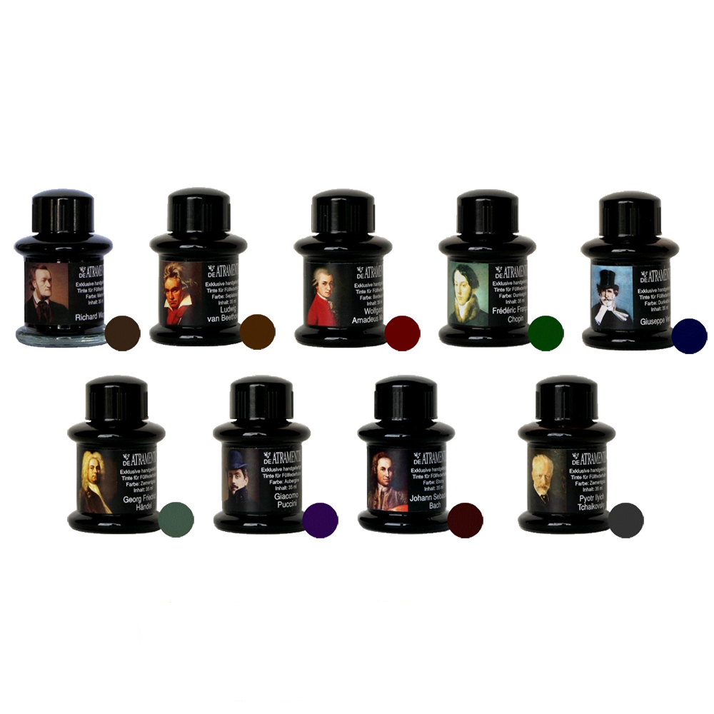 Buy De Atramentis Important People Musicians Ink - Ink Bottle (9 colors) De Atramentis Important People Musicians Ink - Ink Bottle (9 colors)