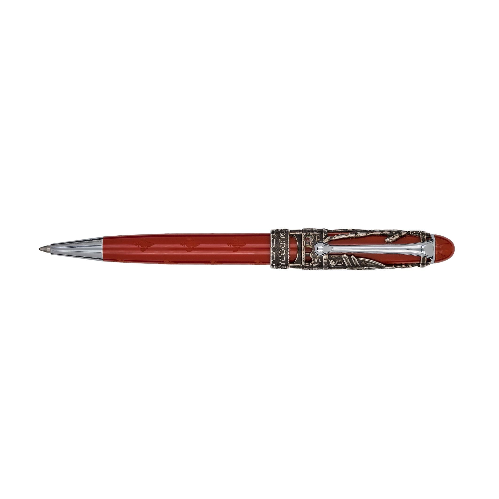 Aurora 88 Firenze Red Sterling Silver Ballpoint