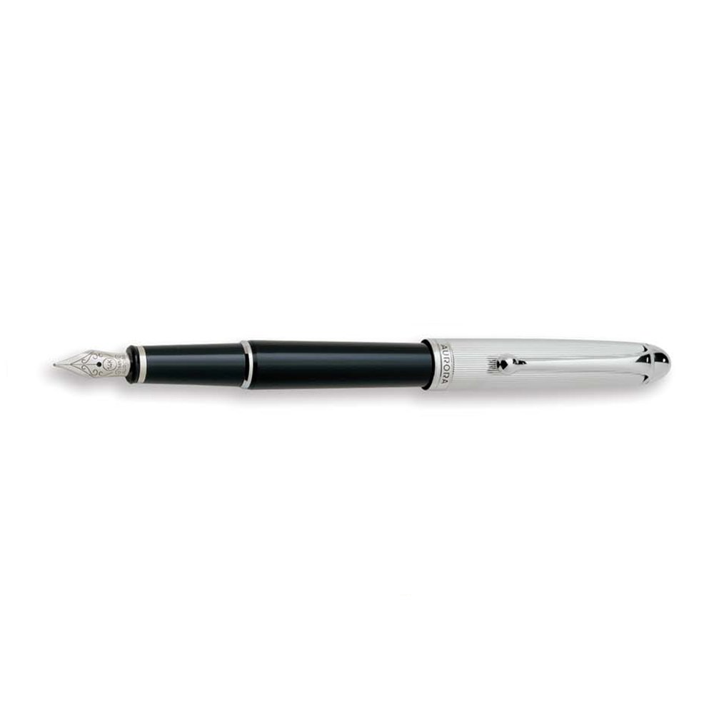 Aurora 88 Black and Chrome Fountain pen Aurora 88 Black and Chrome Fountain pen