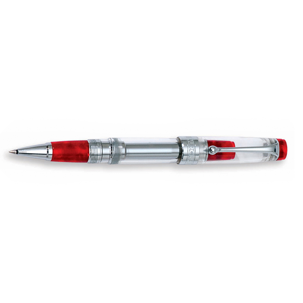 Aurora Optima Demonstrator Red Auroloide CT Rollerball