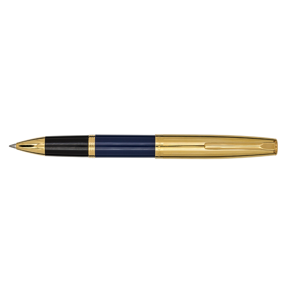 Aurora Duo Cart Blue and Gold Rollerball