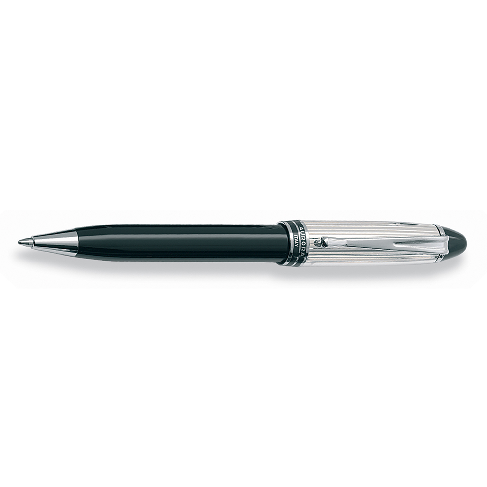 Aurora Ipsilon Sterling Silver Black CT Bolígrafo