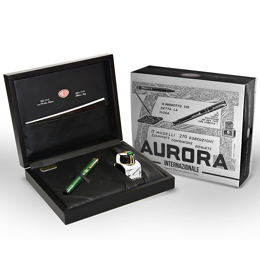 Aurora Internazionale Green/Verde Fountain pen
