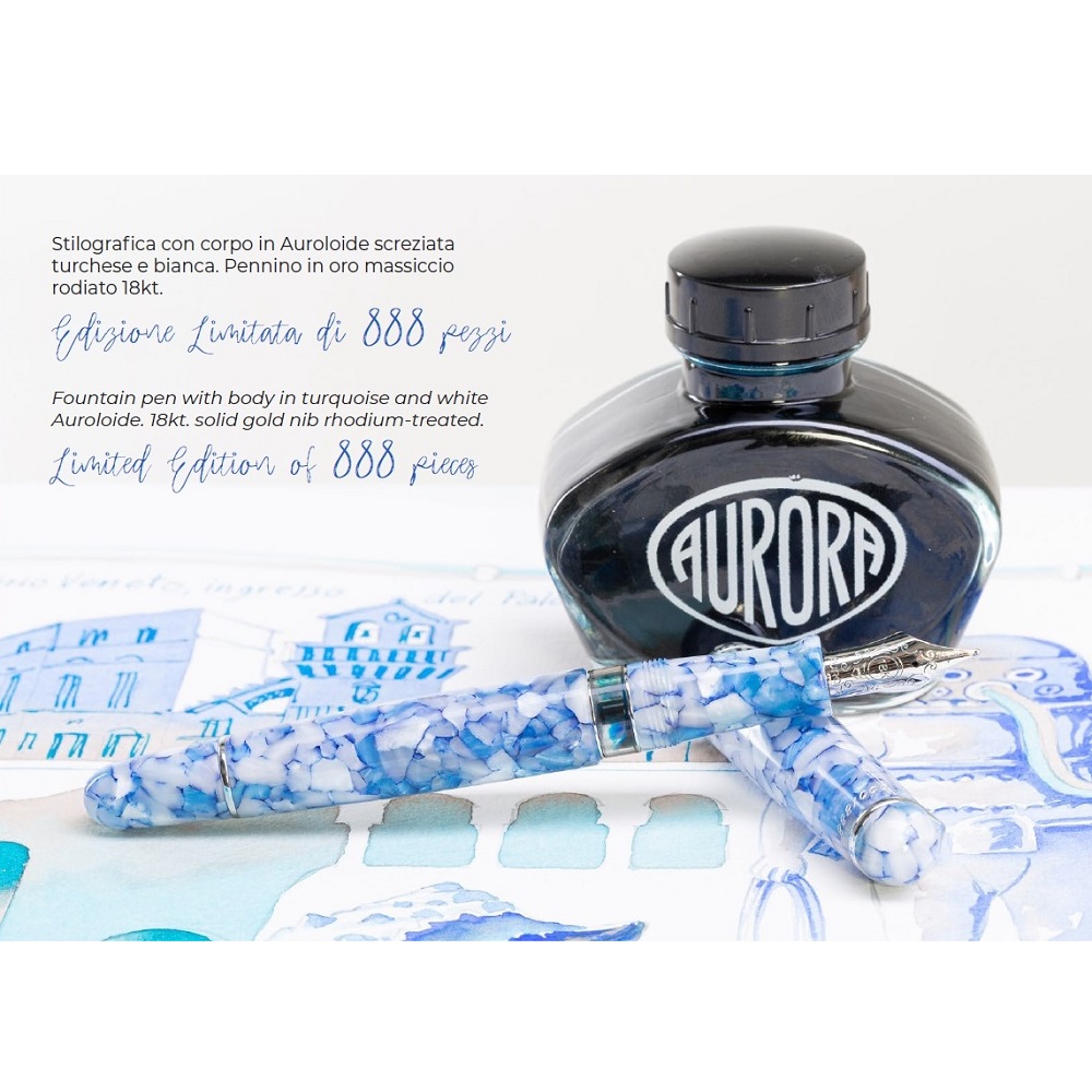 Aurora Il Viaggio Segreto in Italia: Matera Fountain Pen Aurora Il Viaggio Segreto in Italia: Matera Fountain Pen
