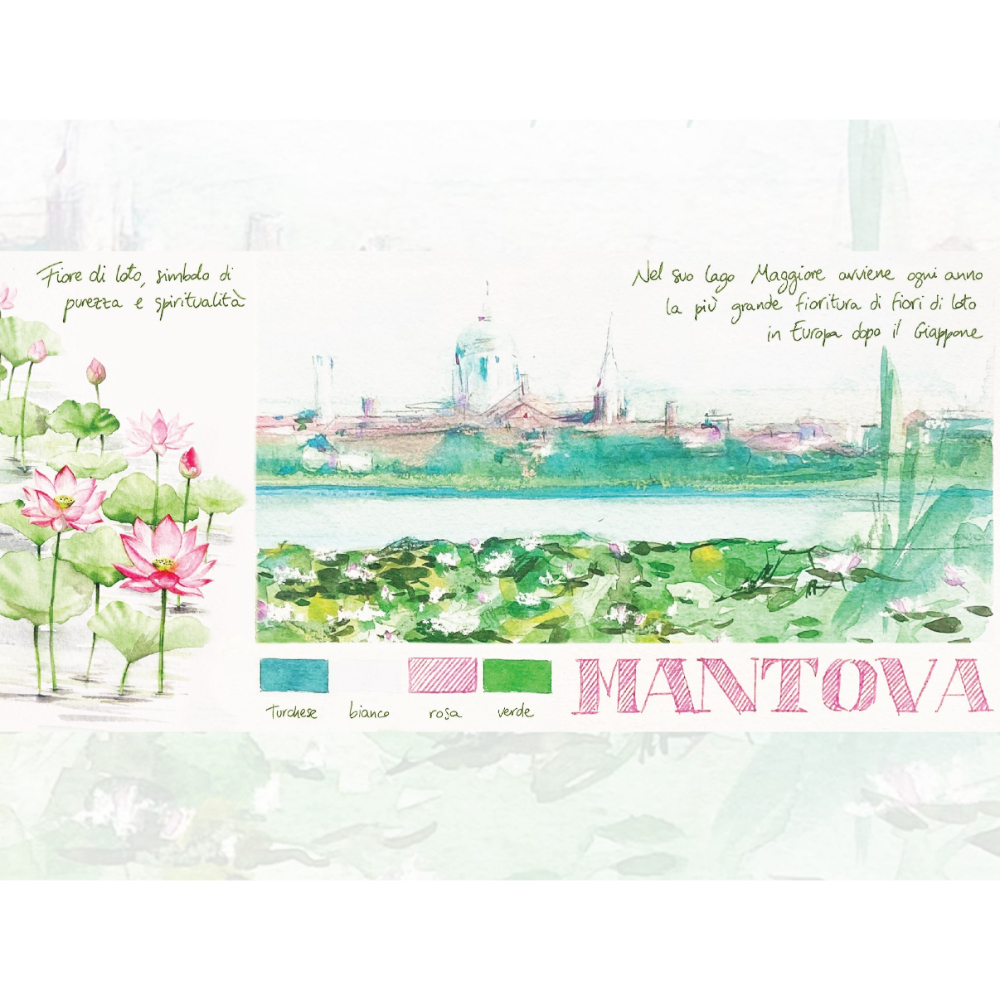 Aurora Il Viaggio Segreto in Italia: Mantova Fountain Pen Aurora Il Viaggio Segreto in Italia: Mantova Fountain Pen