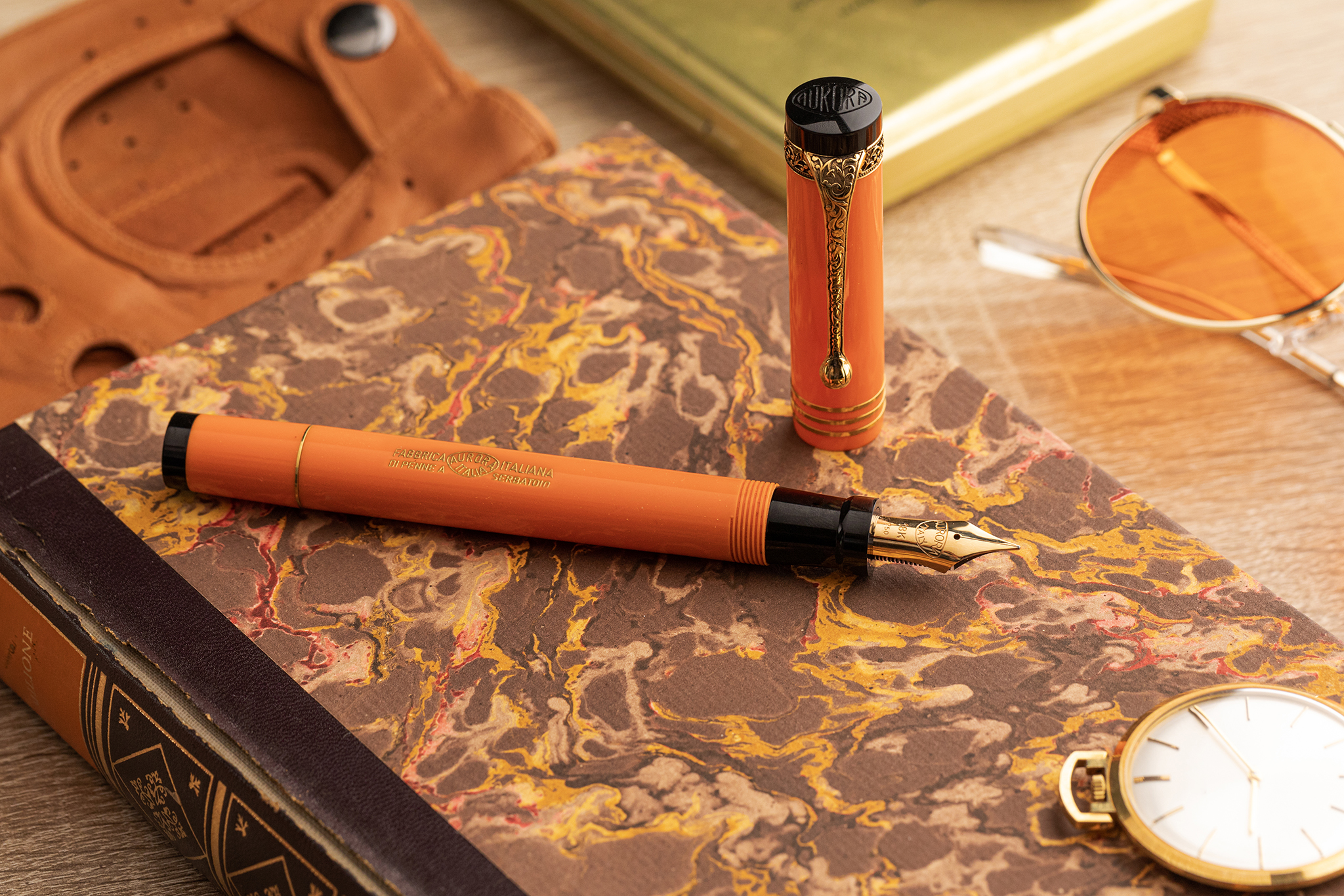 Aurora Internazionale Orange/Arancio Fountain pen