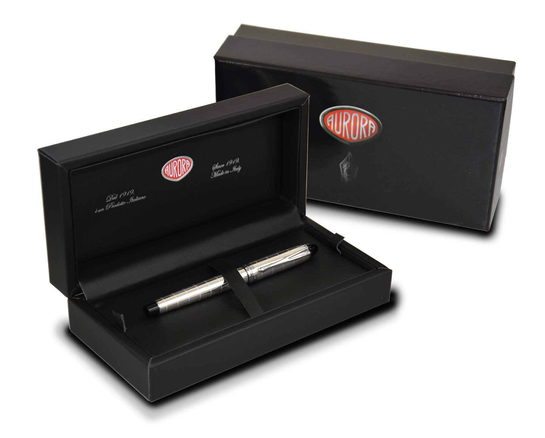 Aurora Silver Collection Ipsilon Rigorosa Fountain pen
