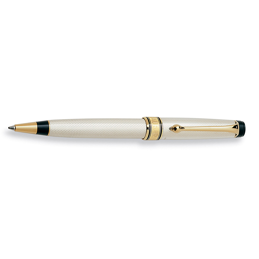 Aurora Optima Grana di Riso Sterling Silver GT Ballpoint