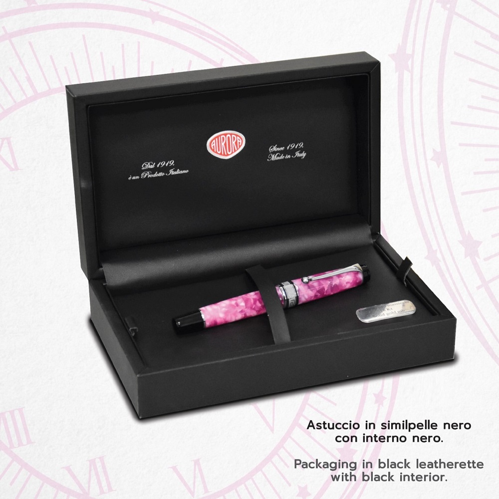 Aurora Optima 365 Calendar 2023 Fucsia Stylo Plume