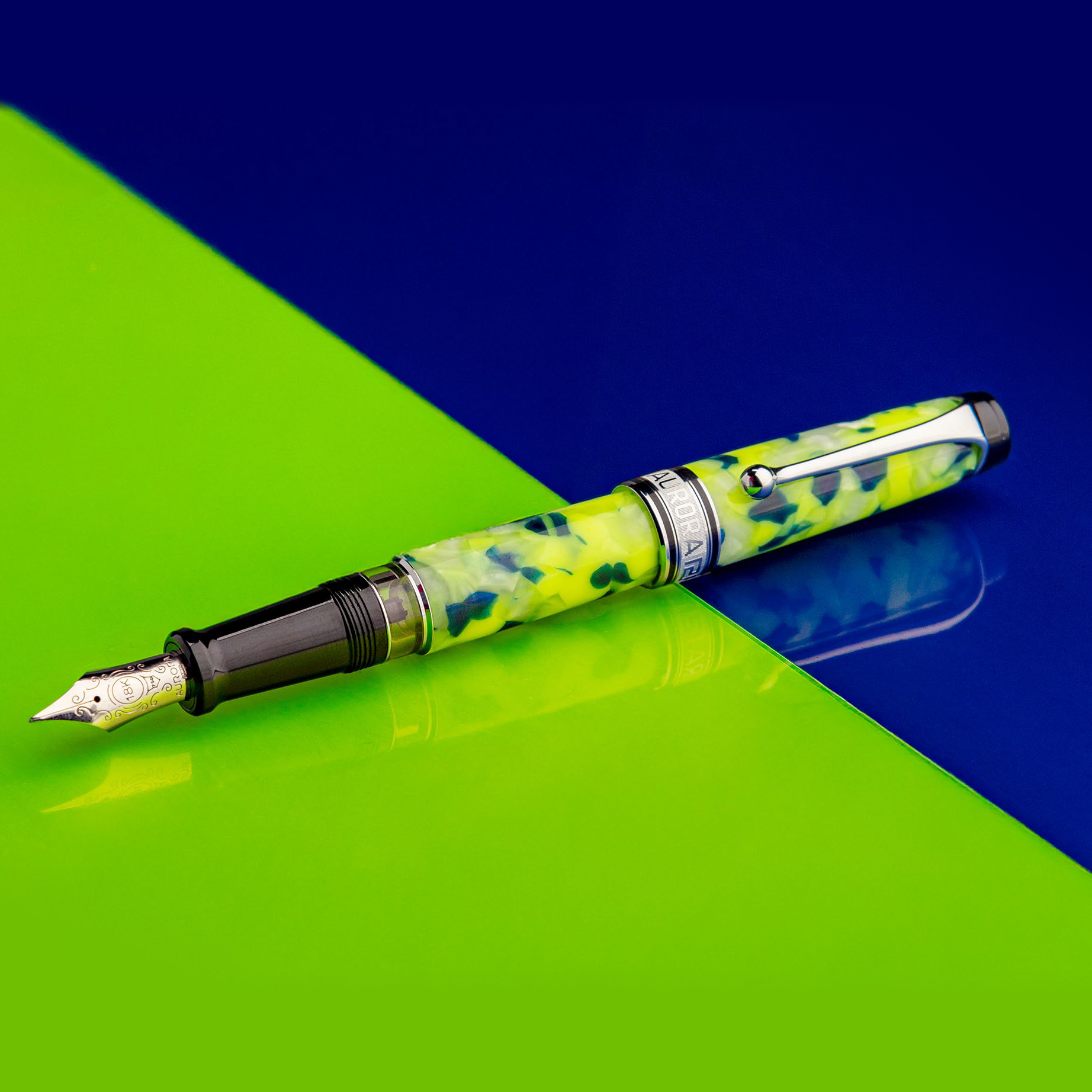 Aurora Optima 365 Calendar 2025 Fluo Stylo Plume