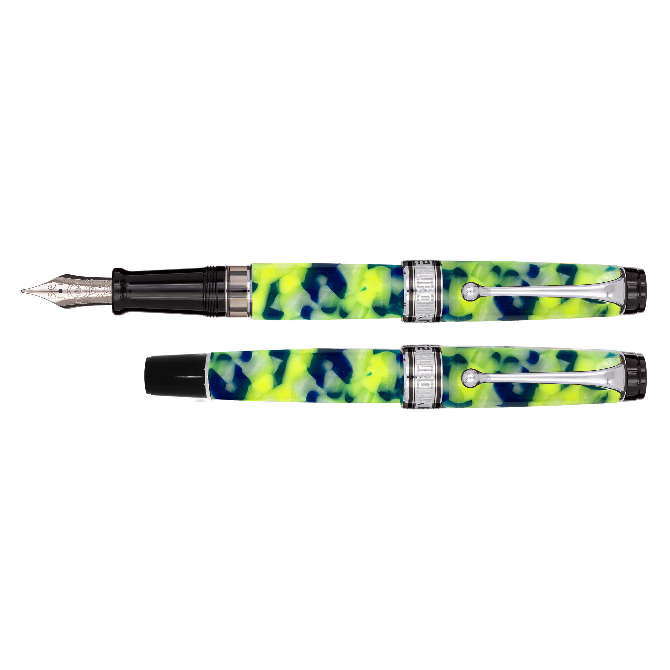 Aurora Optima 365 Calendar 2025 Fluo Fountain Pen - Vulpen