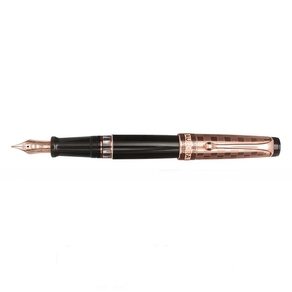 Aurora Optima Deco Rose Gold Fountain pen