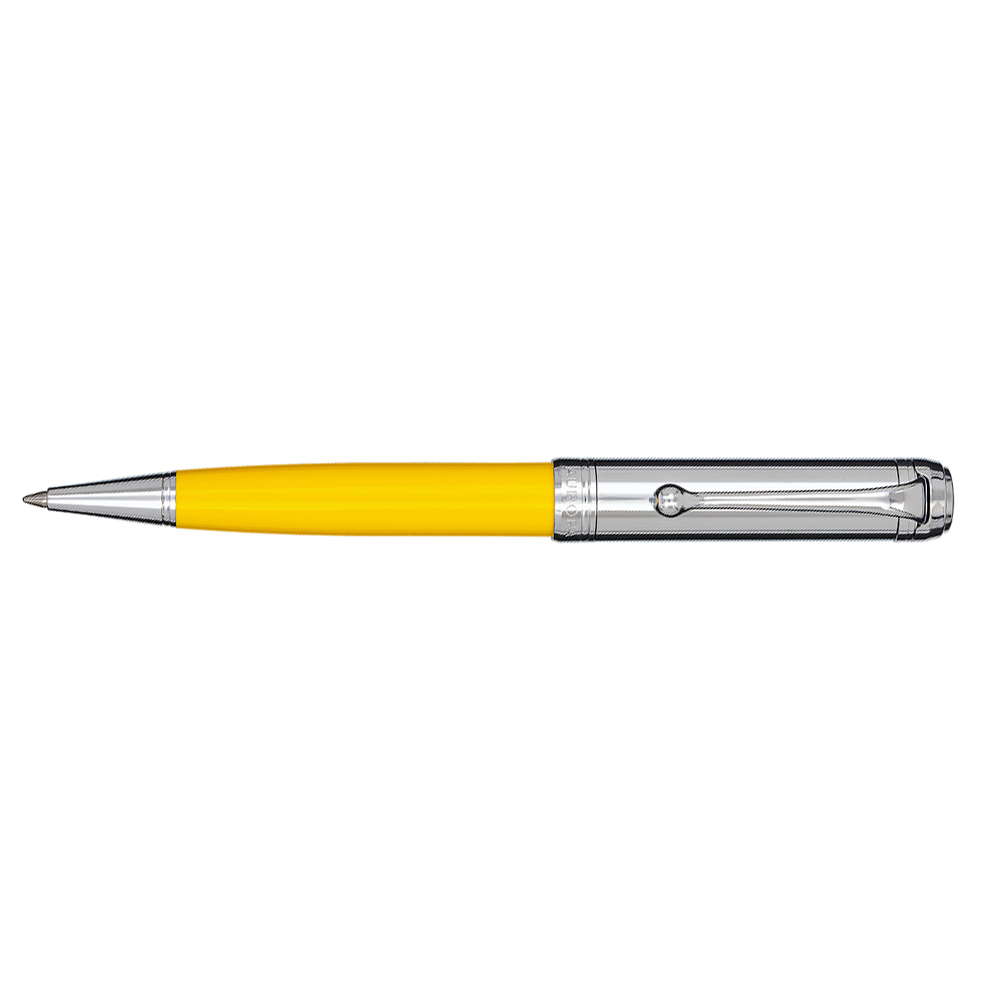 Aurora Talentum Yellow and Chrome Ballpoint