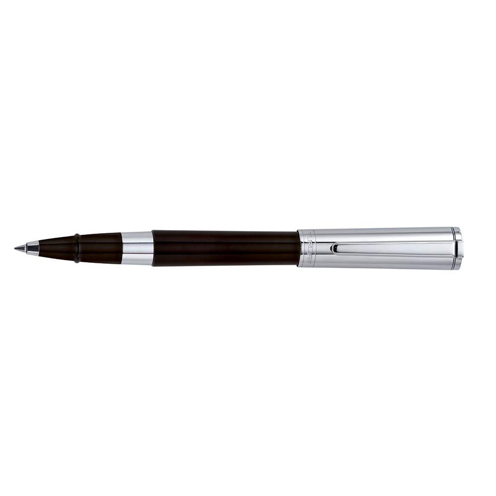Aurora TU Black and Chrome Rollerball