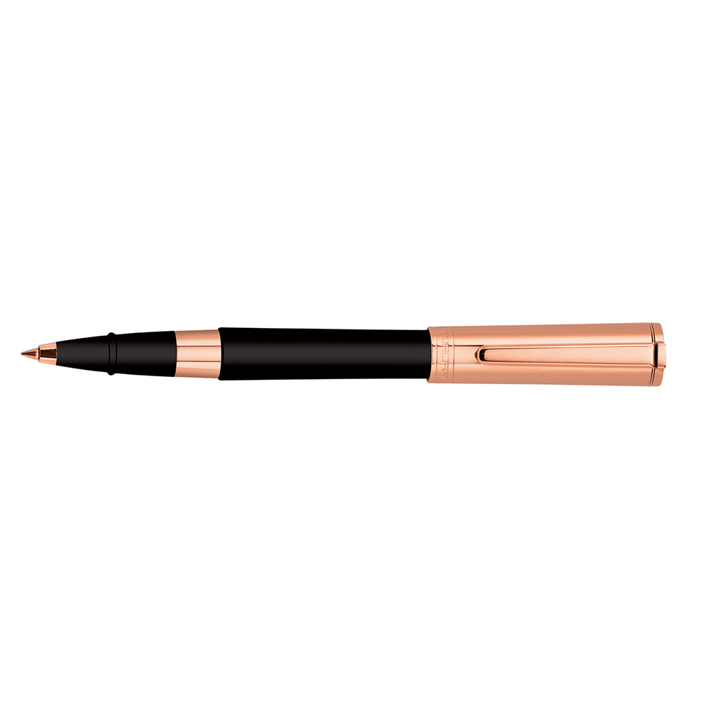 Aurora TU Black and Rose Gold Roller