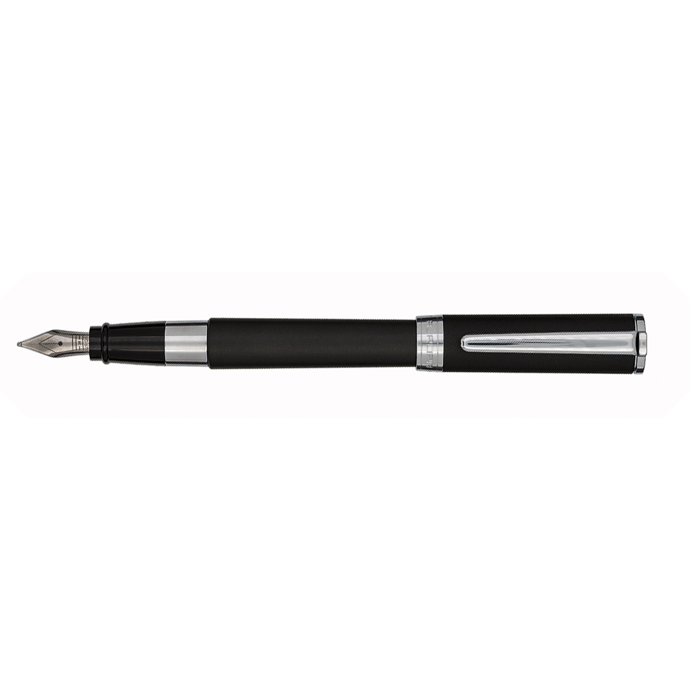 Aurora TU Matte Black CT Caneta de Tinta Permanente