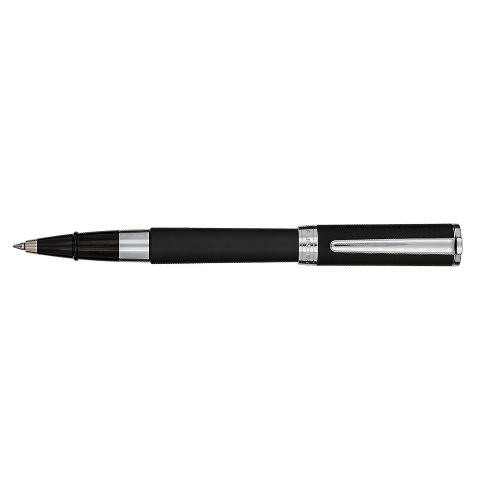 Aurora TU Matte Black CT Rollerball