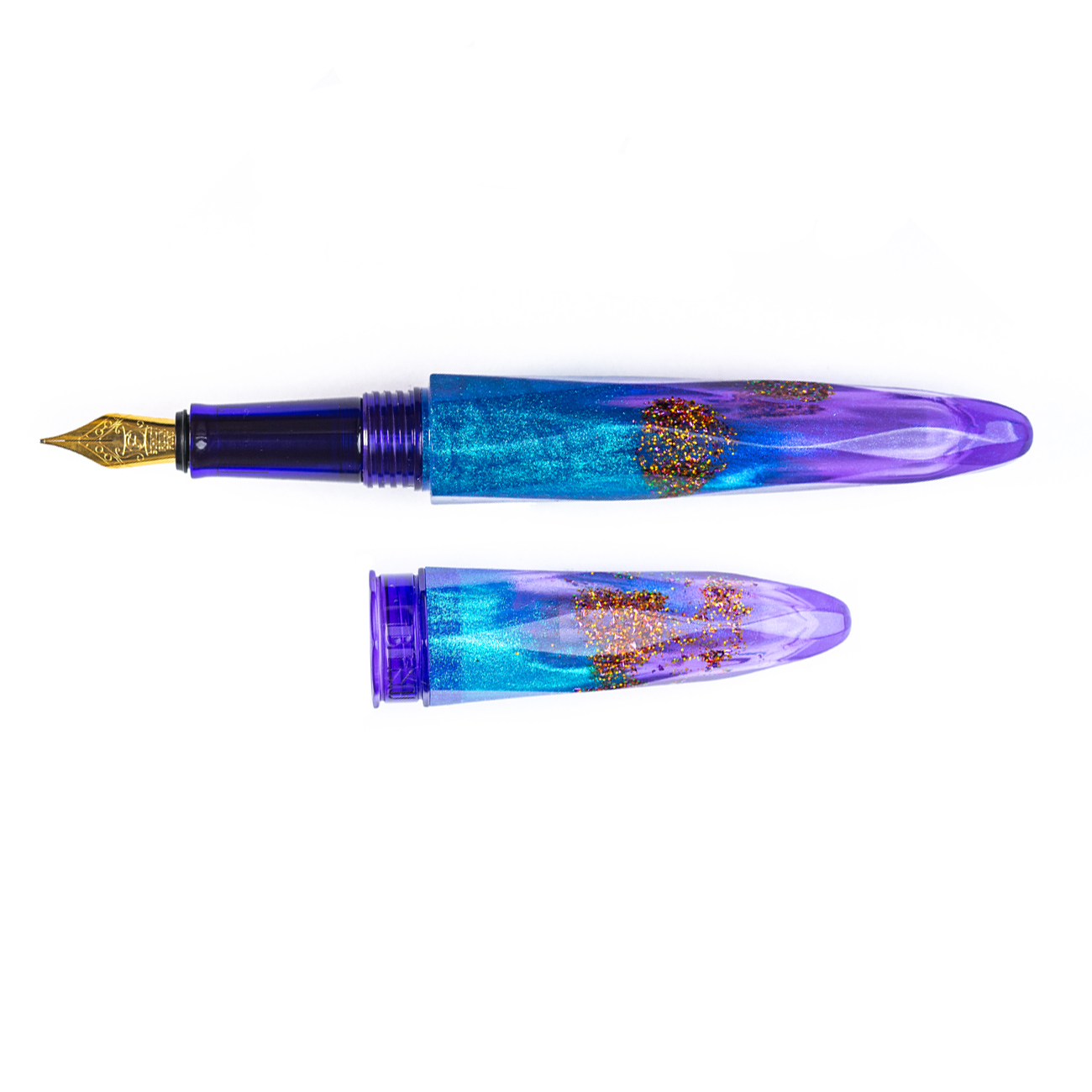 Benu Briolette Amethyst Tide Fountain pen Benu Briolette Amethyst Tide Fountain pen