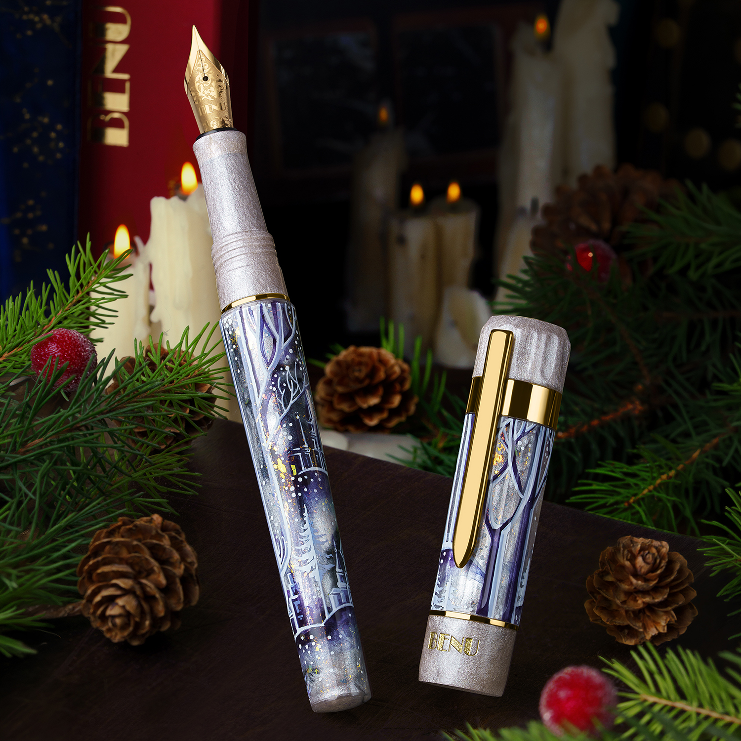 Benu Tribute A Christmas Carol GT Fountain pen