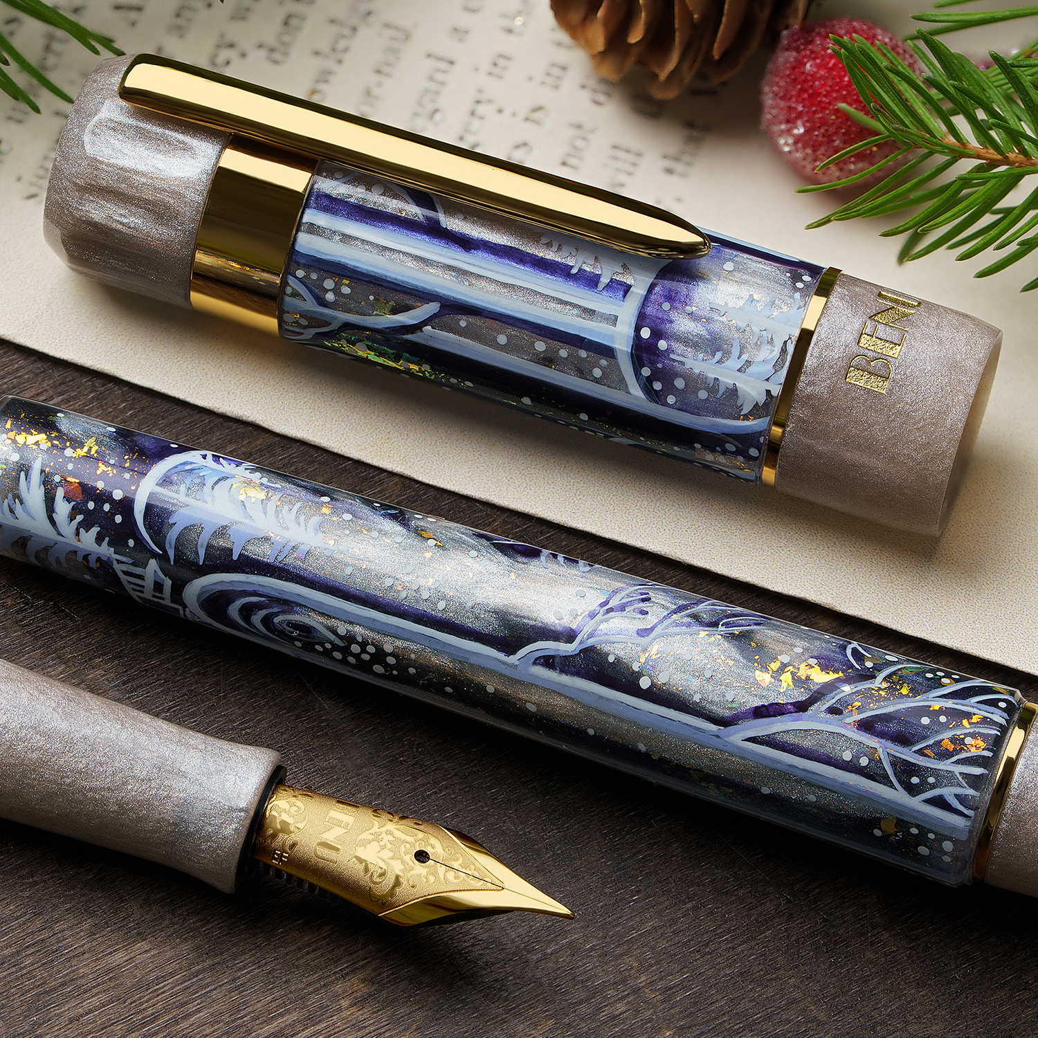 Benu Tribute A Christmas Carol GT Fountain pen