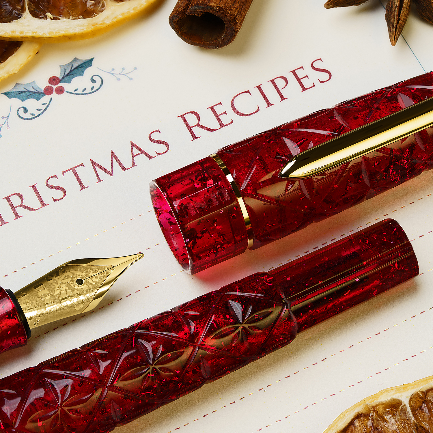 Benu Cocktail Christmas Cheer GT Fountain pen Set