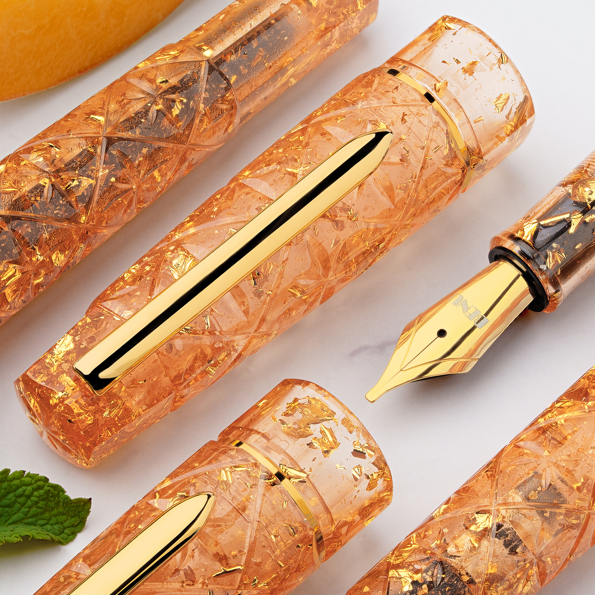 Benu Cocktail Hour Bellini GT Fountain pen