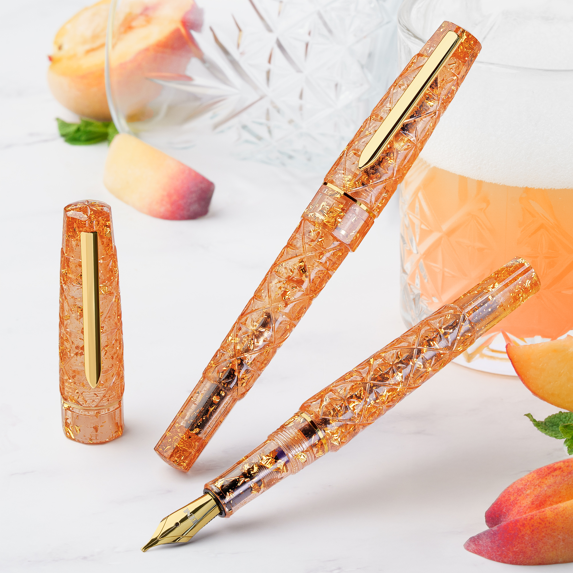 Benu Cocktail Hour Bellini GT Fountain pen