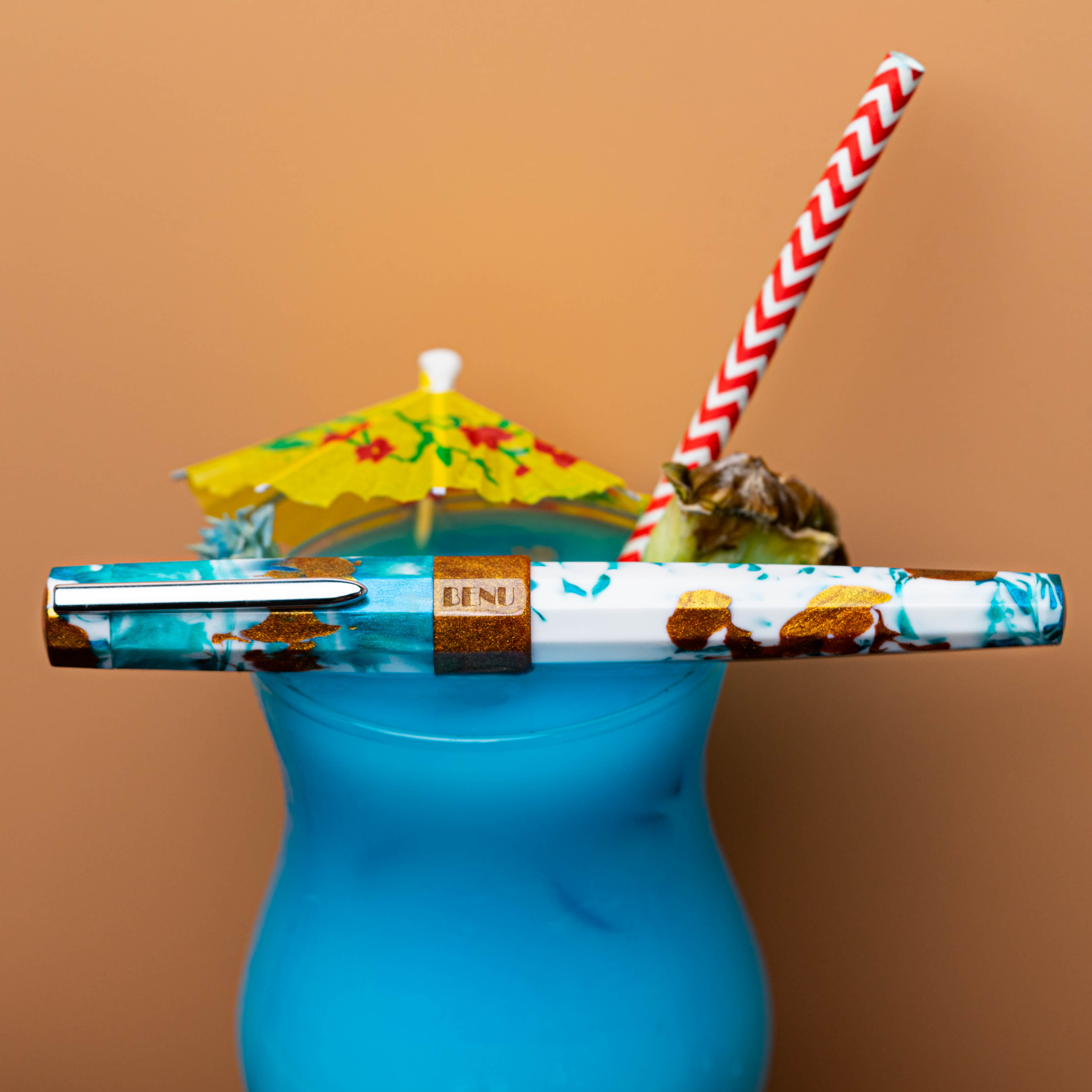 Benu Euphoria Blue Hawaiian Fountain pen Benu Euphoria Blue Hawaiian Fountain pen