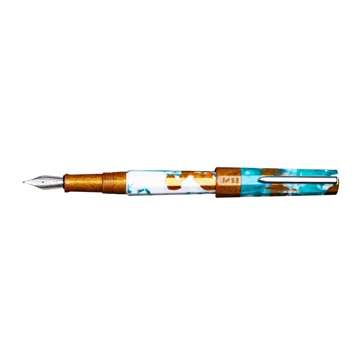 Benu Euphoria Blue Hawaiian Fountain pen