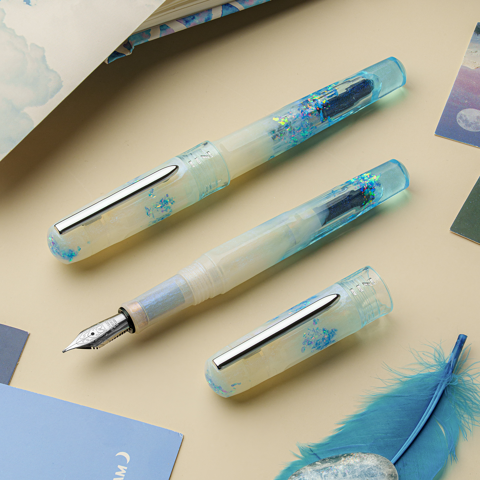 Benu Talisman Moonstone Fountain pen Benu Talisman Moonstone Fountain pen